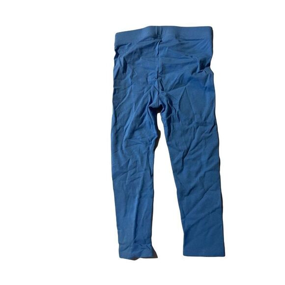 Spotted Zebra Girls Navy Blue Gray Striped Dotted Stretch Legging Sz 4T Lot Of 4 - Picture 2 of 7